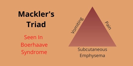 EMS Eponymous Condition – Mackler’s Triad