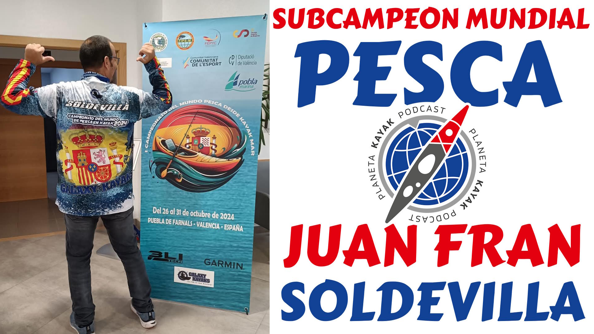 102 JUAN FRAN SOLDEVILLA SUBCAMPEON DEL MUNDO DE PESCA